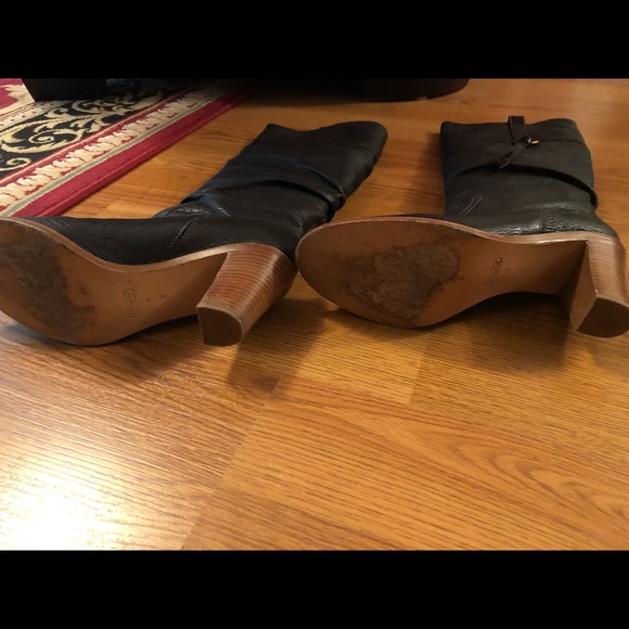 Coach Morgan Soft Leather boots - Picture 2 of 5